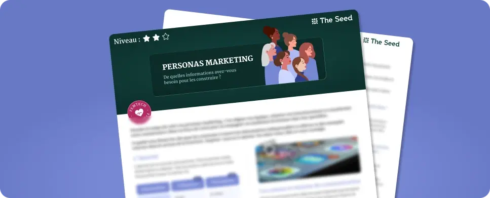 Visuel de la ressource sur les persona marketing de la FemTech à télécharger Visuel de la ressource sur les persona marketing de la FemTech à télécharger